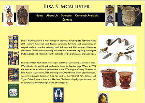 Home page of mcallisterantiques.com
